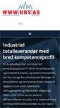 Mobile Screenshot of hrs.as