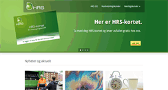 Desktop Screenshot of hrs.no