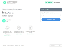 Tablet Screenshot of hrs.co.nz